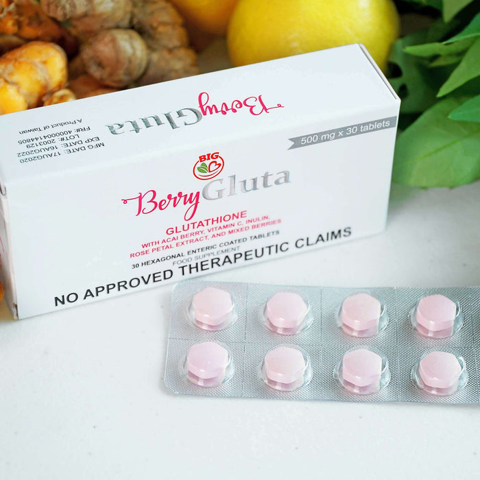 BERRY GLUTA Glutathione Tablets