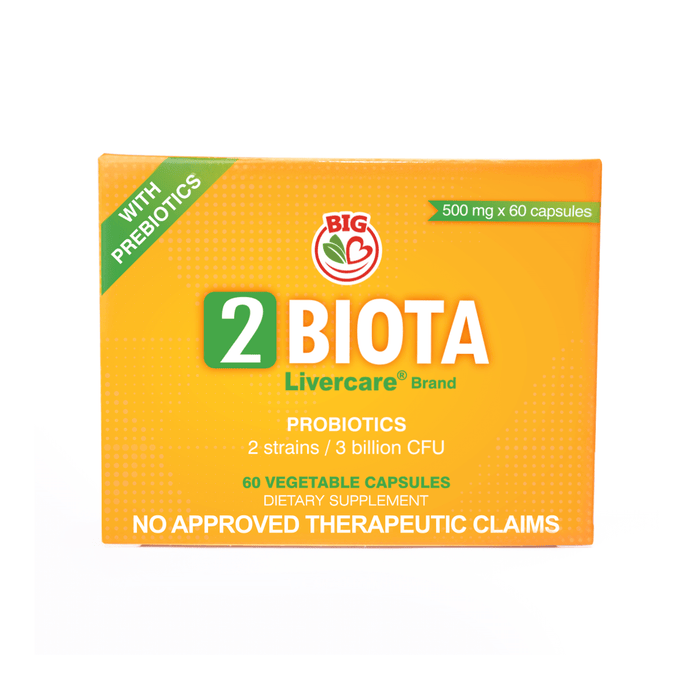 2 BIOTA Livercare Probiotics with Prebiotics Capsule